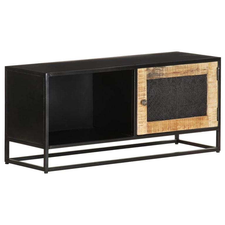 Tv-meubel 90x30x40 cm ruw mangohout MeubelReus