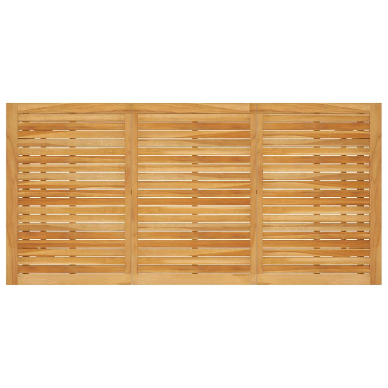 Tuintafel 206x100x74 cm massief acaciahout MeubelReus