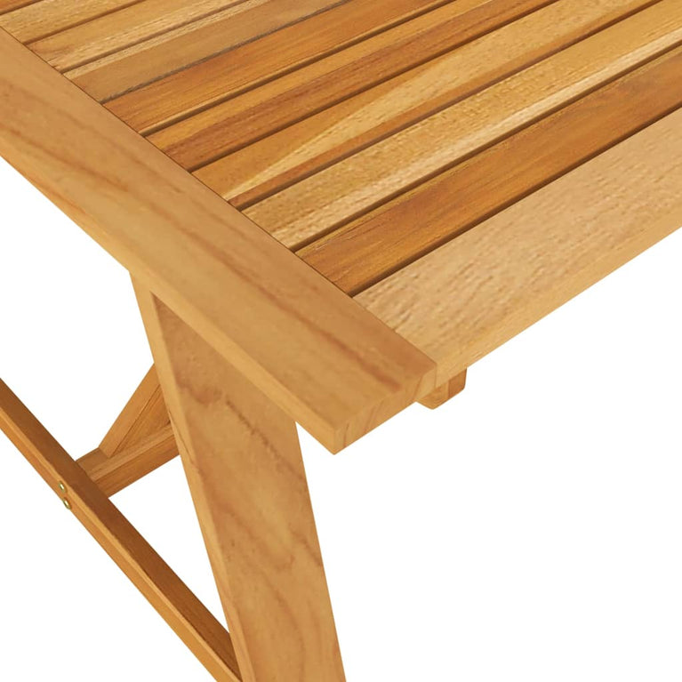 Tuintafel 206x100x74 cm massief acaciahout MeubelReus