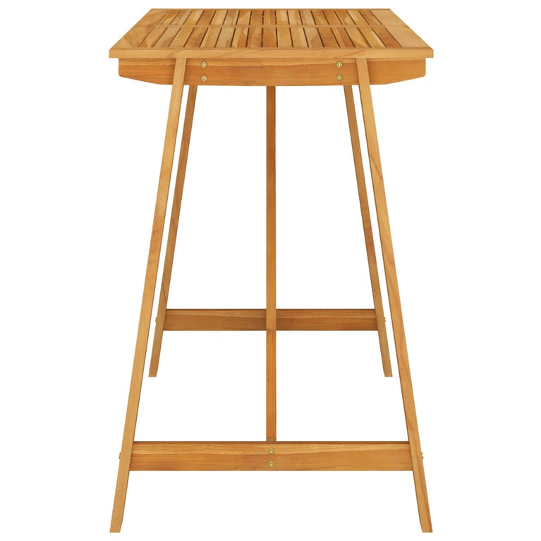 Tuinbartafel 140x70x104 cm massief acaciahout MeubelReus