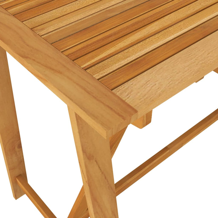 Tuinbartafel 140x70x104 cm massief acaciahout MeubelReus