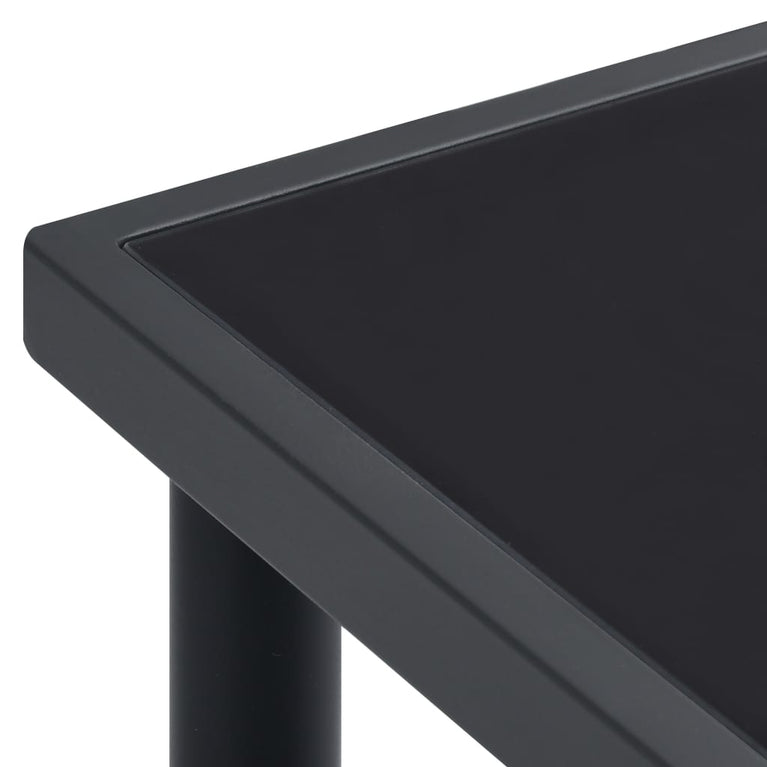 Tuintafel 150x90x74 cm staal antracietkleurig MeubelReus