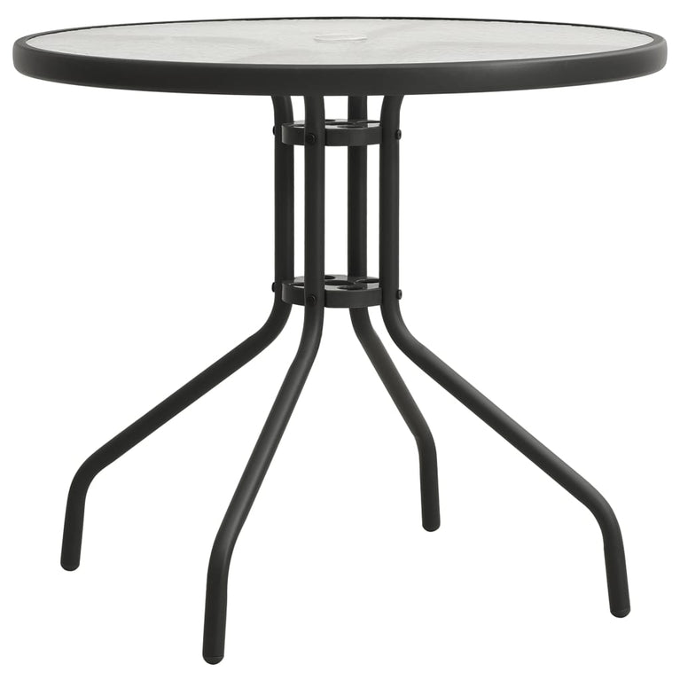 Bistrotafel Ø80x71 cm staal antracietkleurig MeubelReus