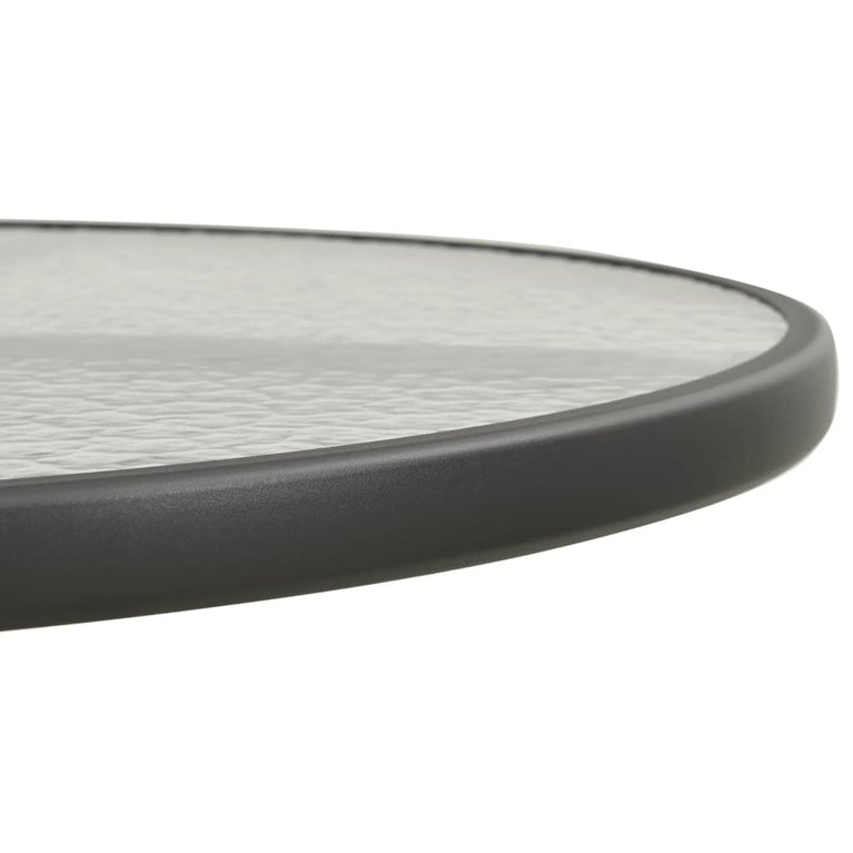 Bistrotafel Ø80x71 cm staal antracietkleurig MeubelReus