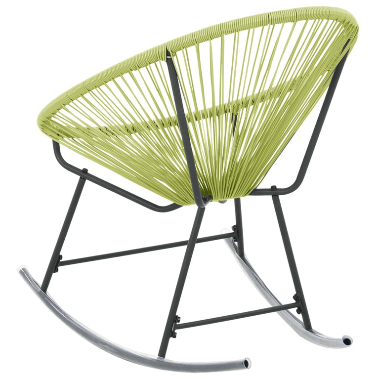 Tuinstoel Acapulco poly rattan groen MeubelReus