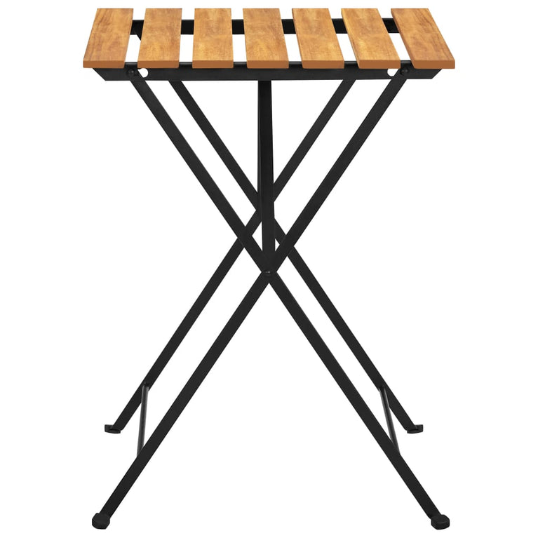 Bistrotafel 55x54x71 cm massief acaciahout MeubelReus