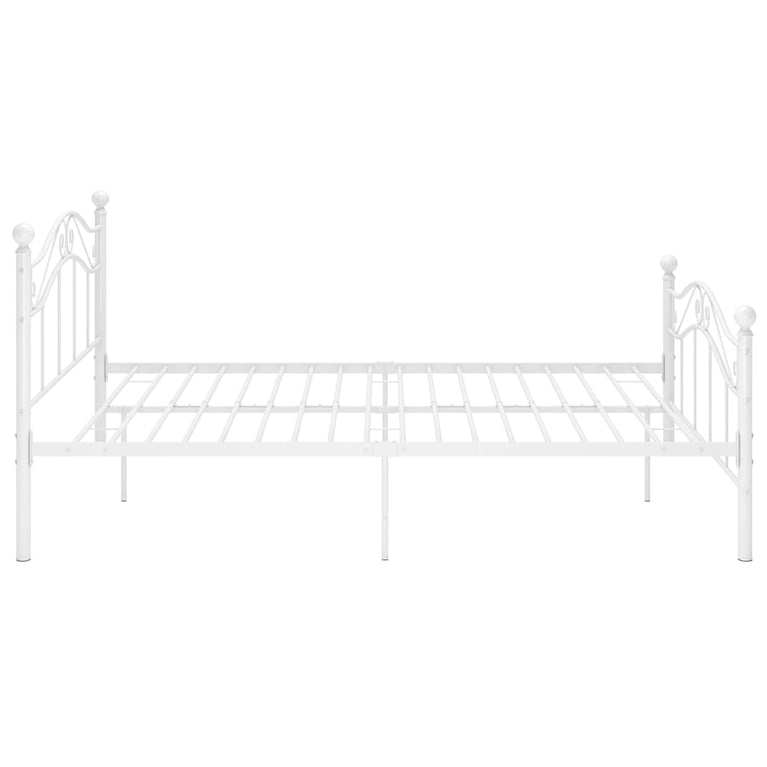 Bedframe metaal wit 120x200 cm