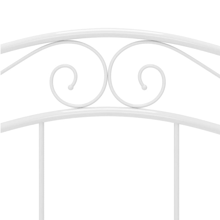 Bedframe metaal wit 120x200 cm