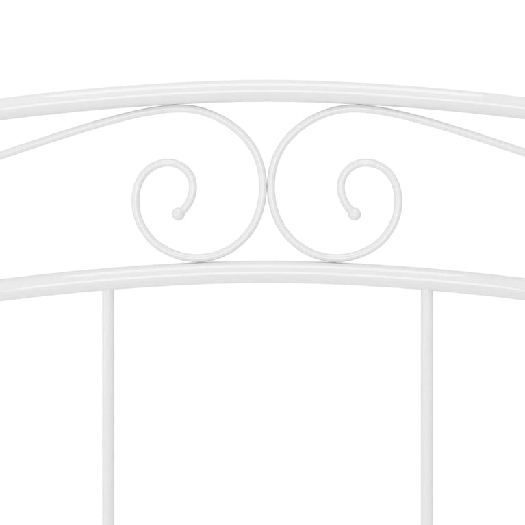Bedframe metaal wit 160x200 cm