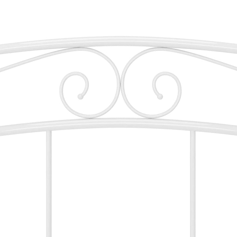 Bedframe metaal wit 180x200 cm