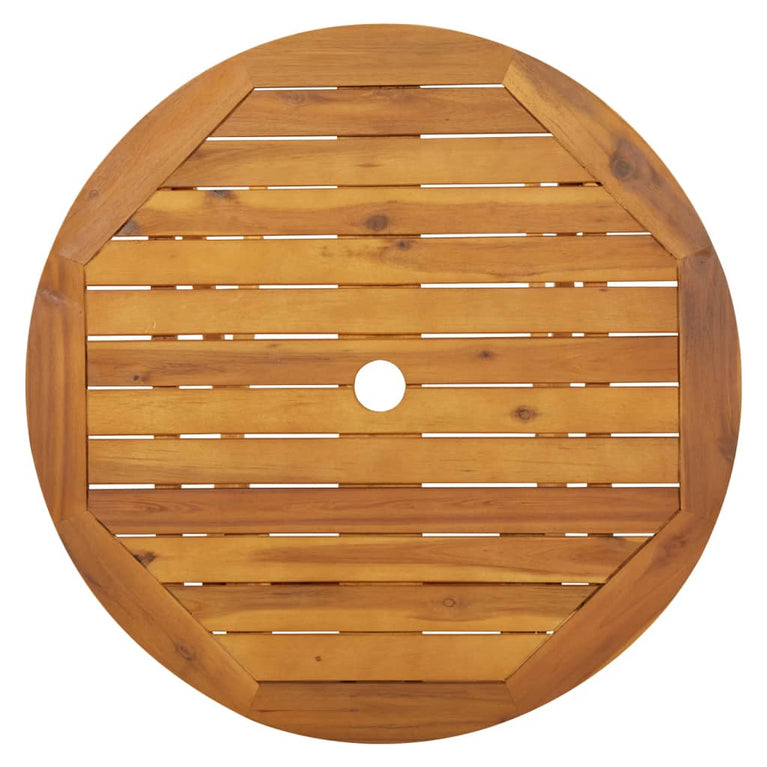 Tuintafel inklapbaar 70 cm massief acaciahout MeubelReus