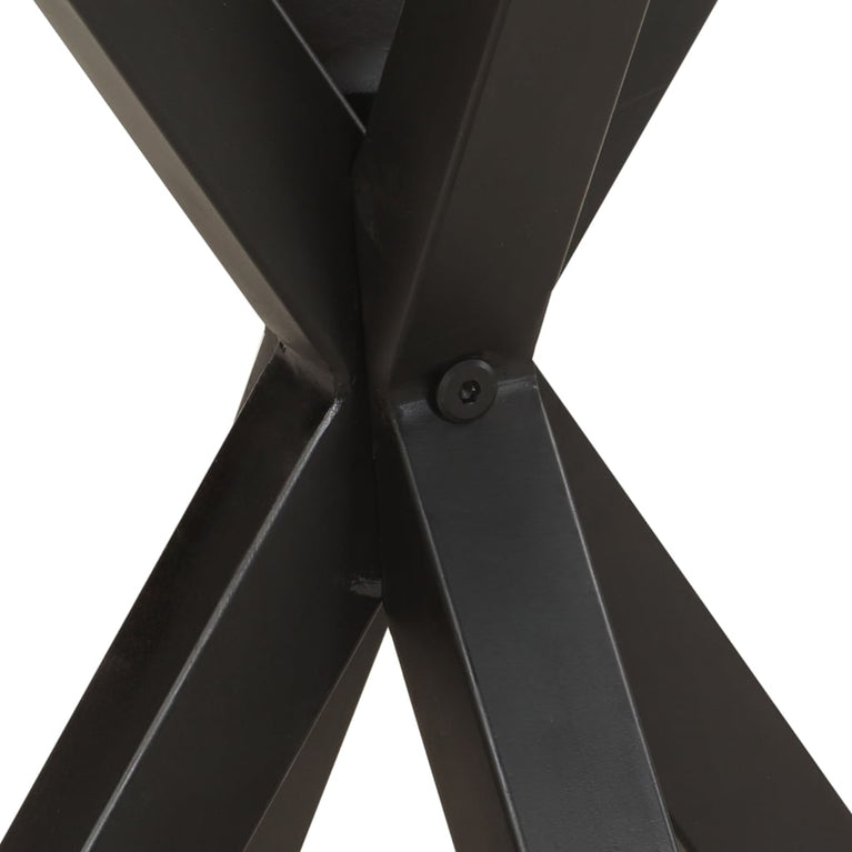 Bijzettafel 48x48x56 cm massief gerecycled hout MeubelReus