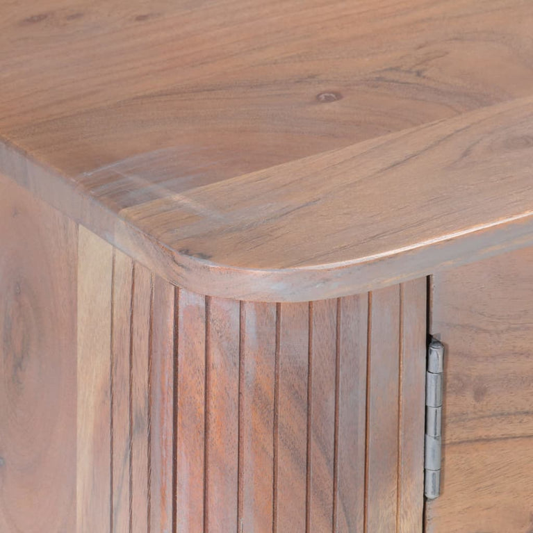 Tv-meubel 118x30x40 cm massief acaciahout MeubelReus