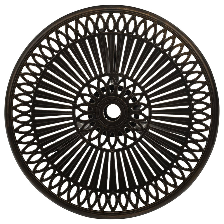 3-delige Bistroset gietaluminium bronskleurig MeubelReus