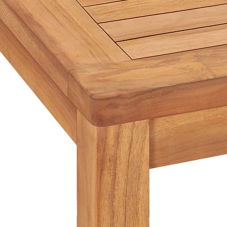 Tuintafel 140x80x77 cm massief teakhout MeubelReus
