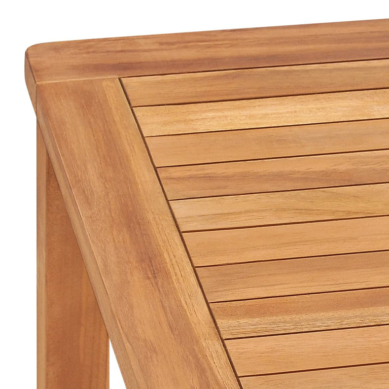 Tuintafel 140x80x77 cm massief teakhout MeubelReus
