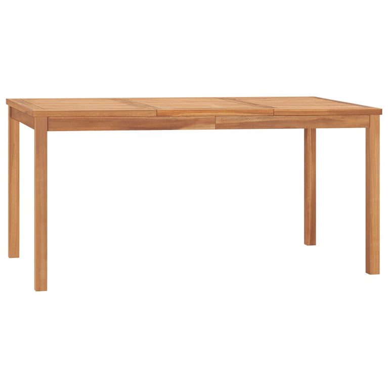 Tuintafel 160x80x77 cm massief teakhout MeubelReus