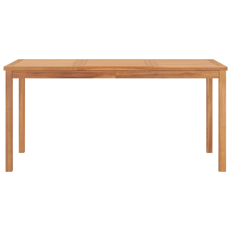 Tuintafel 160x80x77 cm massief teakhout MeubelReus