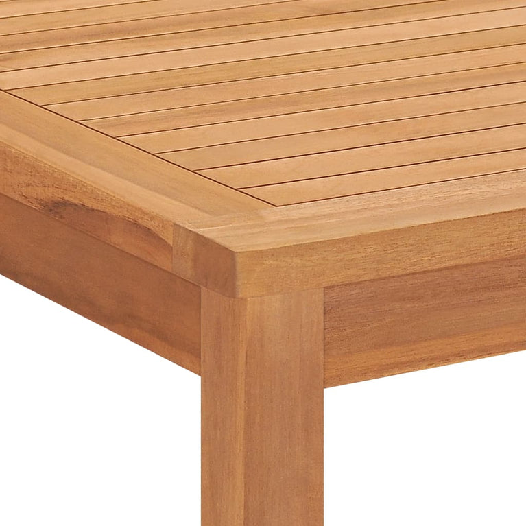 Tuintafel 160x80x77 cm massief teakhout MeubelReus