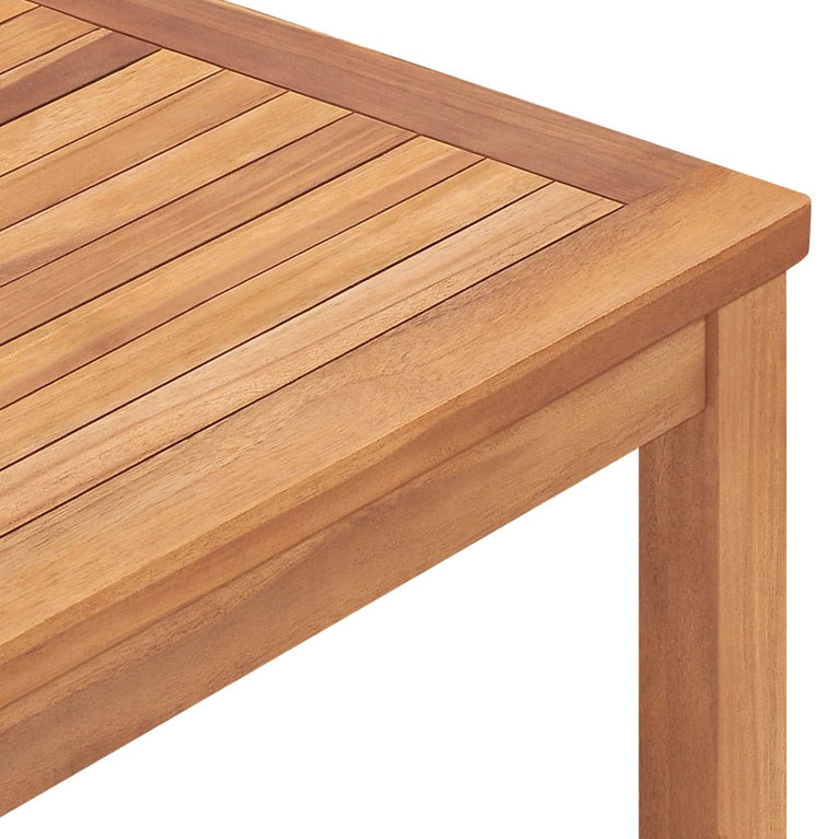 Tuintafel 160x80x77 cm massief teakhout MeubelReus