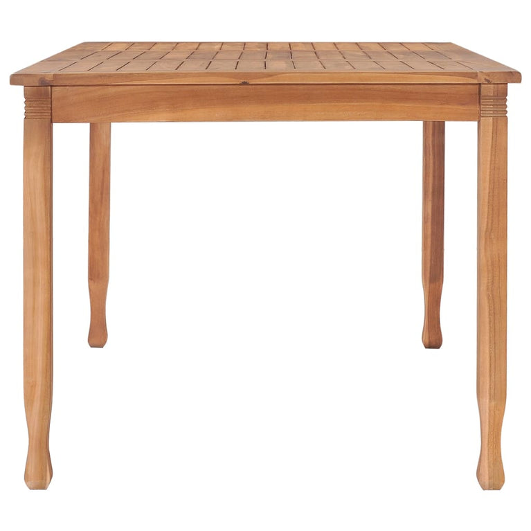 Tuintafel 150x90x75 cm massief teakhout MeubelReus