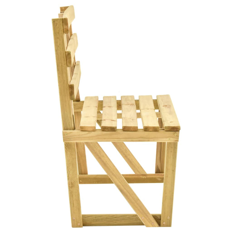 Tuinbank 120 cm geïmpregneerd grenenhout MeubelReus