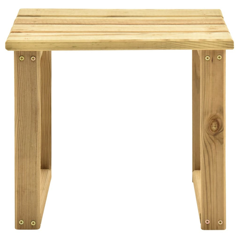 Ligbed met tafel geïmpregneerd grenenhout MeubelReus