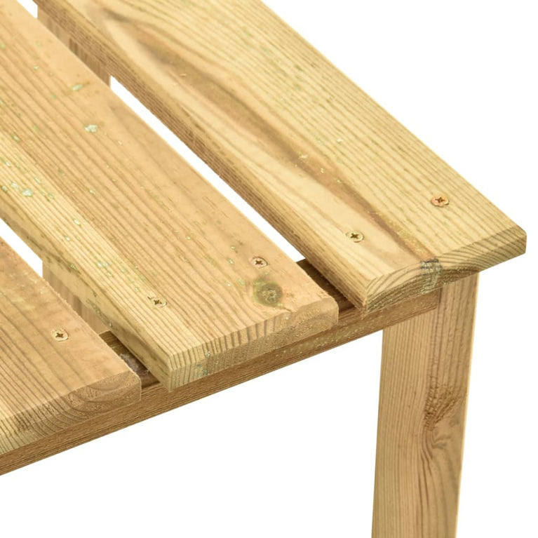 Ligbed met tafel geïmpregneerd grenenhout MeubelReus