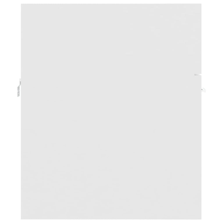 Wastafelkast 41x38,5x46 cm bewerkt hout wit MeubelReus