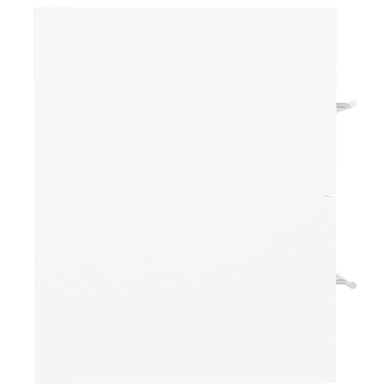 Wastafelkast 41x38,5x48 cm spaanplaat wit MeubelReus