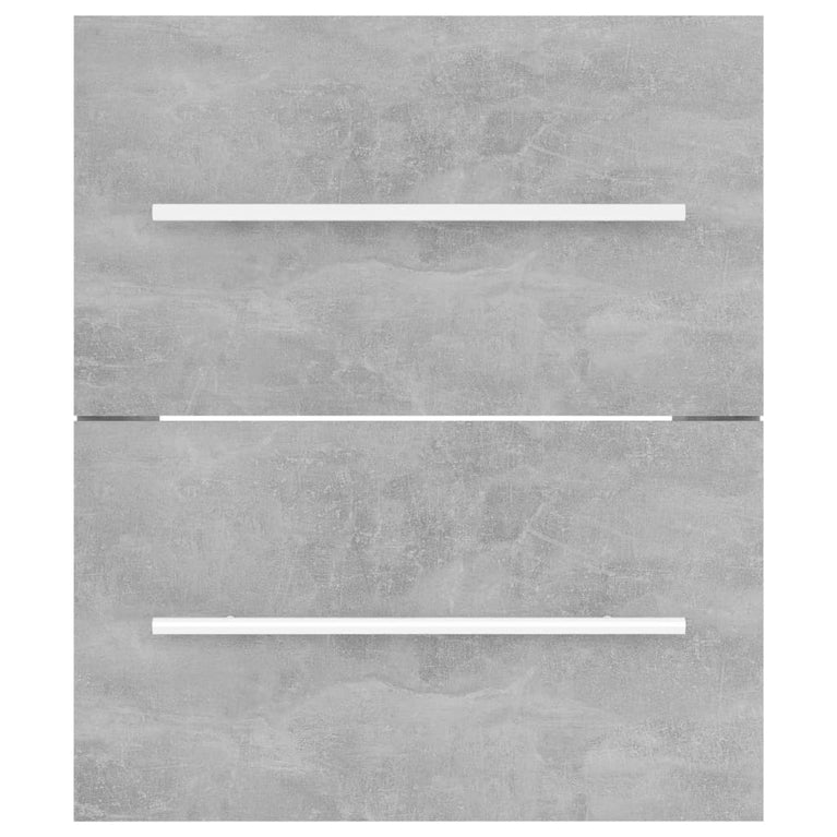 Wastafelkast 41x38,5x48 cm spaanplaat betongrijs MeubelReus