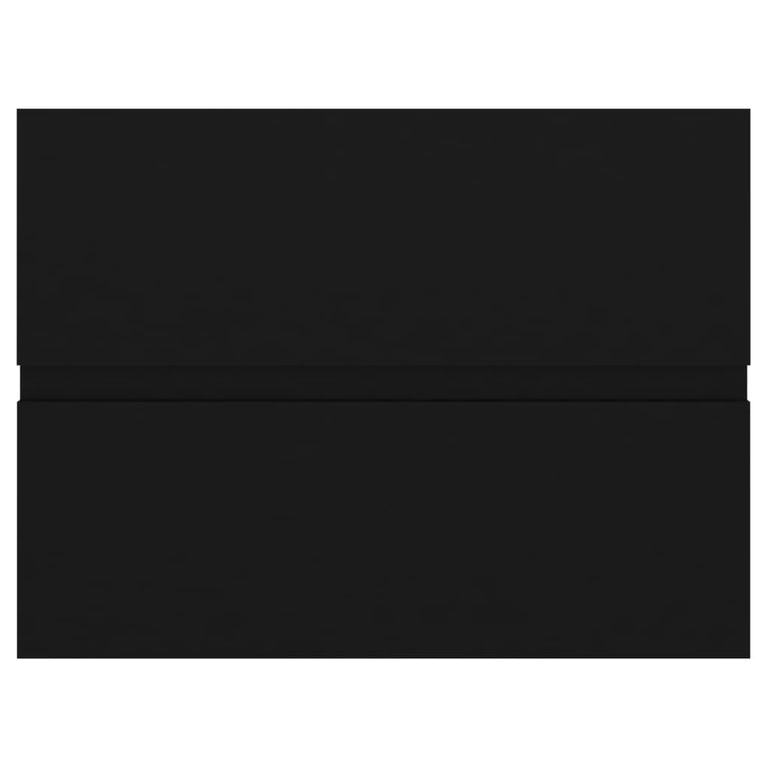 Wastafelkast 60x38,5x45 cm spaanplaat zwart