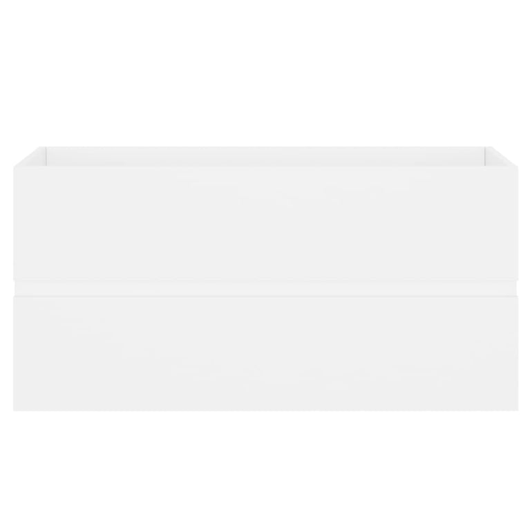 Wastafelkast 90x38,5x45 cm spaanplaat wit MeubelReus