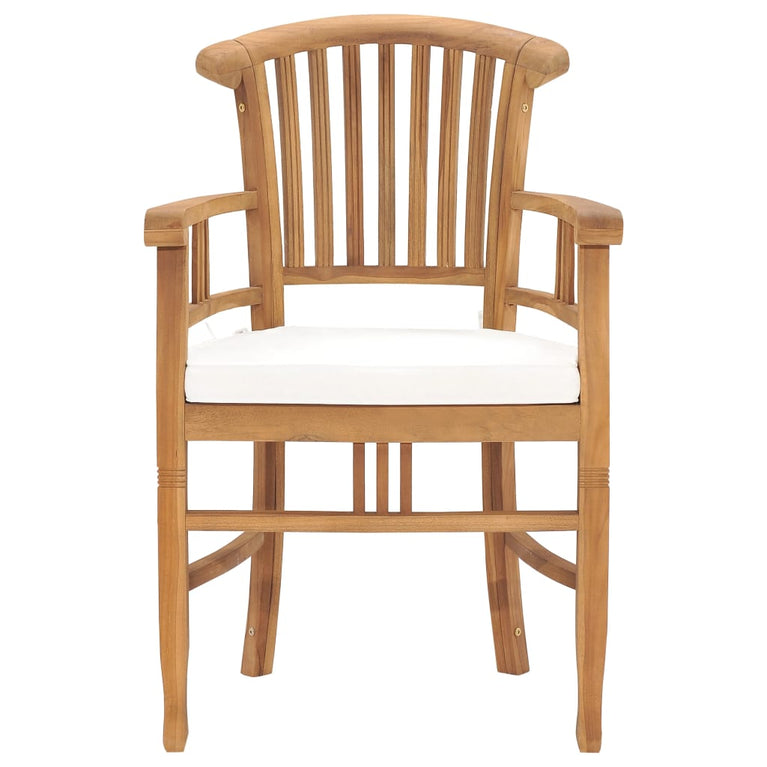 5-delige Tuinset met kussens massief teakhout MeubelReus