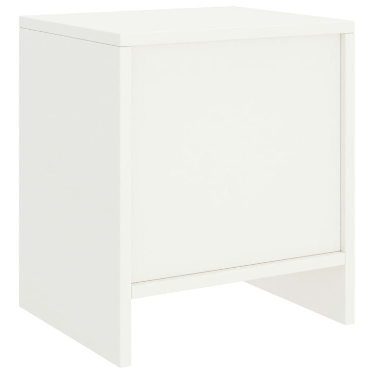Nachtkastjes 2 st 35x30x40 cm massief grenenhout wit MeubelReus