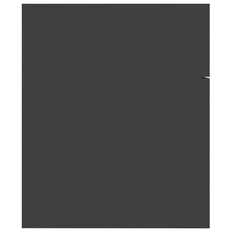 2-delige Badkamermeubelset spaanplaat grijs MeubelReus