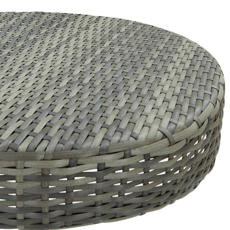 3-delige Tuinbarset met kussens poly rattan grijs MeubelReus