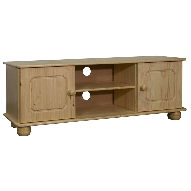 Tv-meubel 115x29x40 cm massief grenenhout MeubelReus