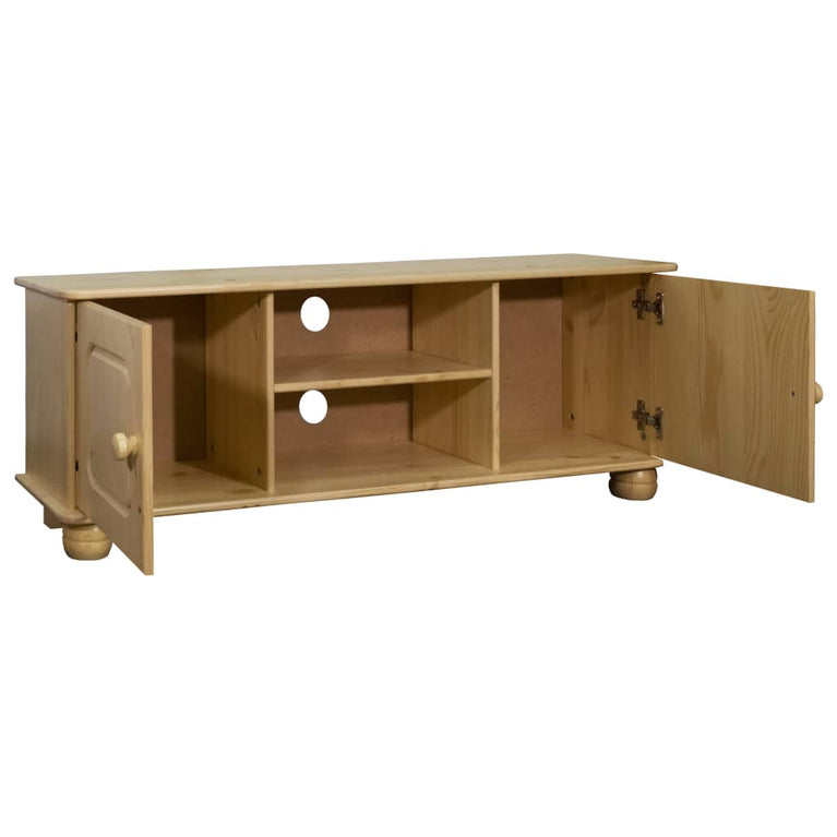 Tv-meubel 115x29x40 cm massief grenenhout MeubelReus