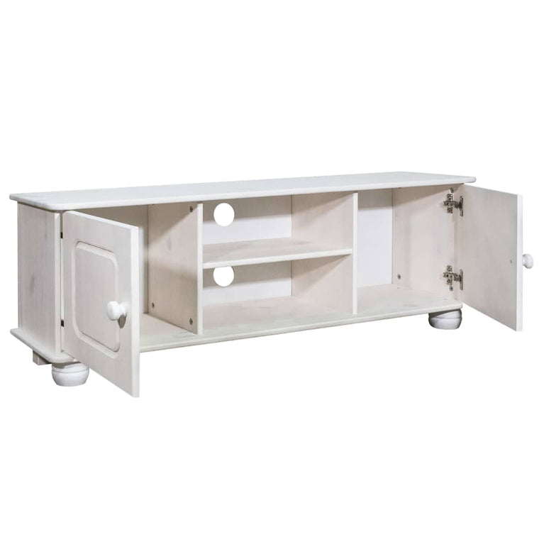 Tv-meubel 115x29x40 cm massief grenenhout MeubelReus