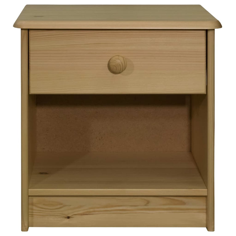 Nachtkastje 41x30x42 cm massief grenenhout MeubelReus