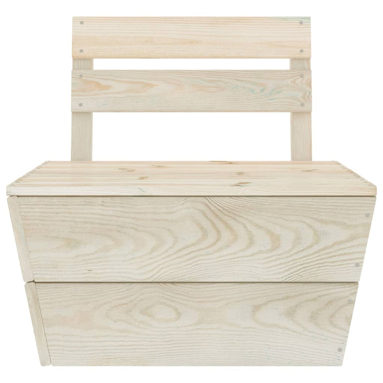 3-delige Loungeset pallet geïmpregneerd vurenhout MeubelReus