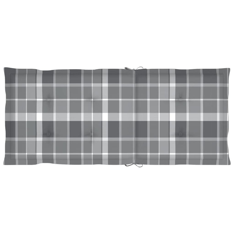 Tuinstoelen 6 st verstelbaar met kussens massief acaciahout MeubelReus