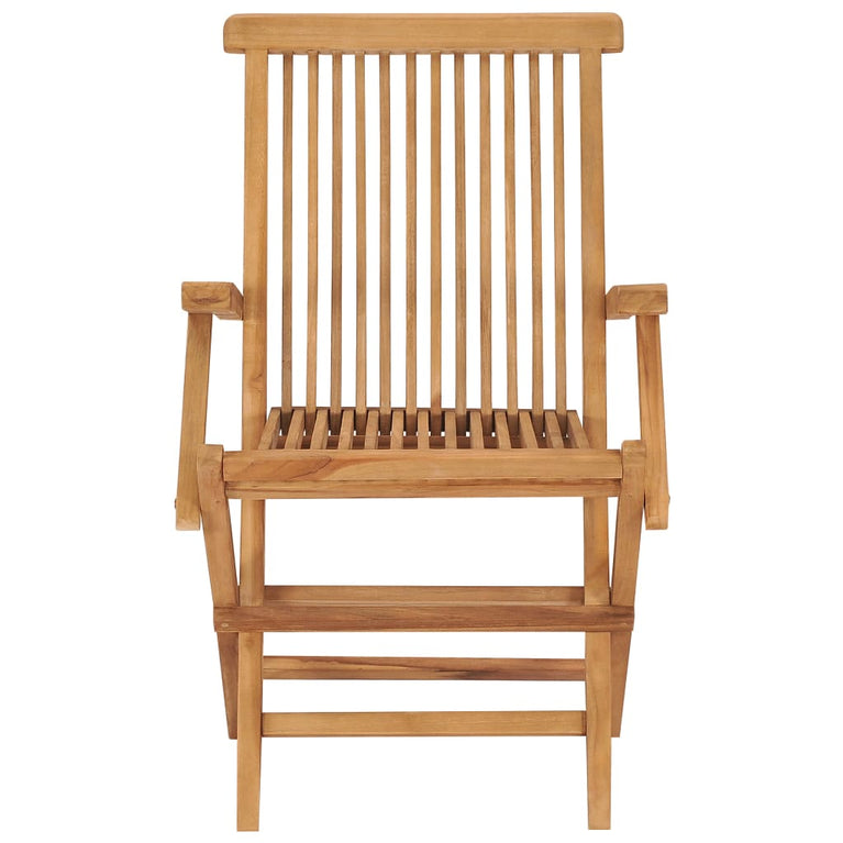 Tuinstoelen 4 st met taupe kussens massief teakhout