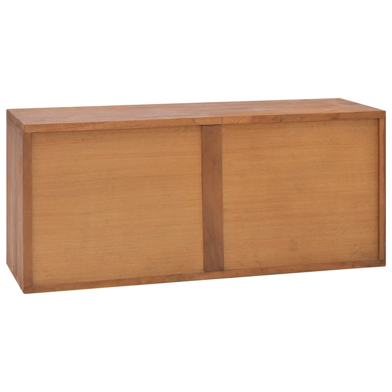 Tv-meubel 90x30x40 cm massief teakhout MeubelReus