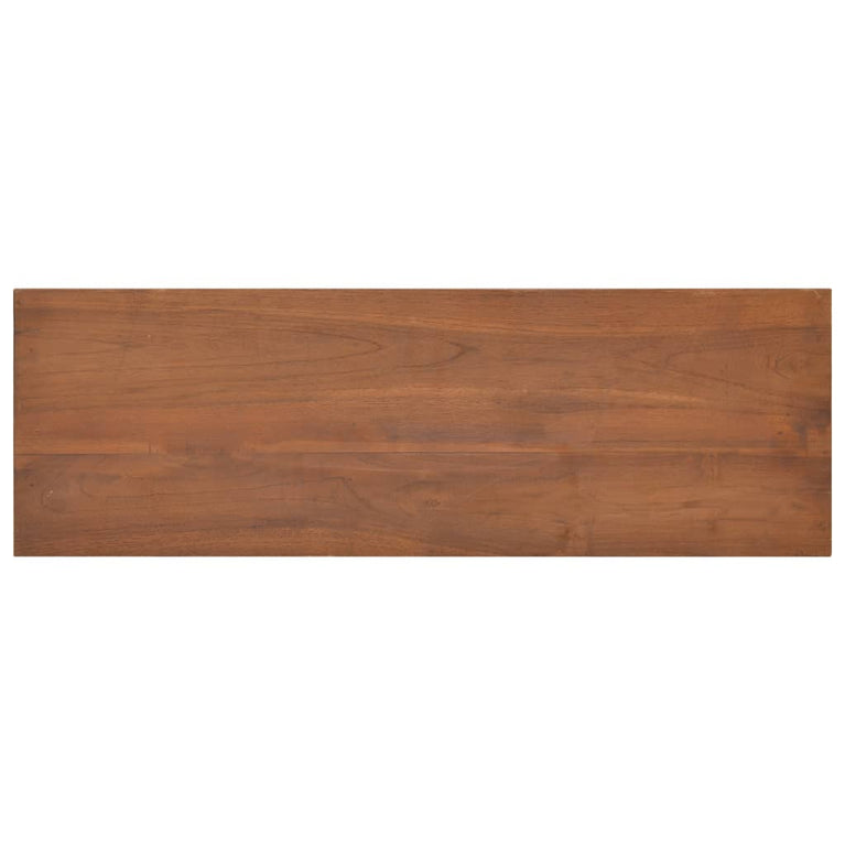 Tv-meubel 90x30x40 cm massief teakhout MeubelReus
