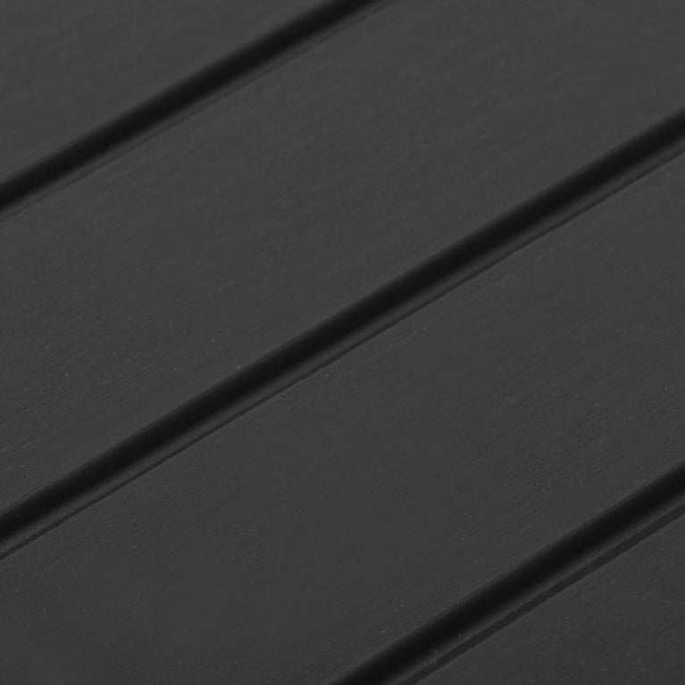 Tuintafel 53x53x40 cm kunststof grijs MeubelReus