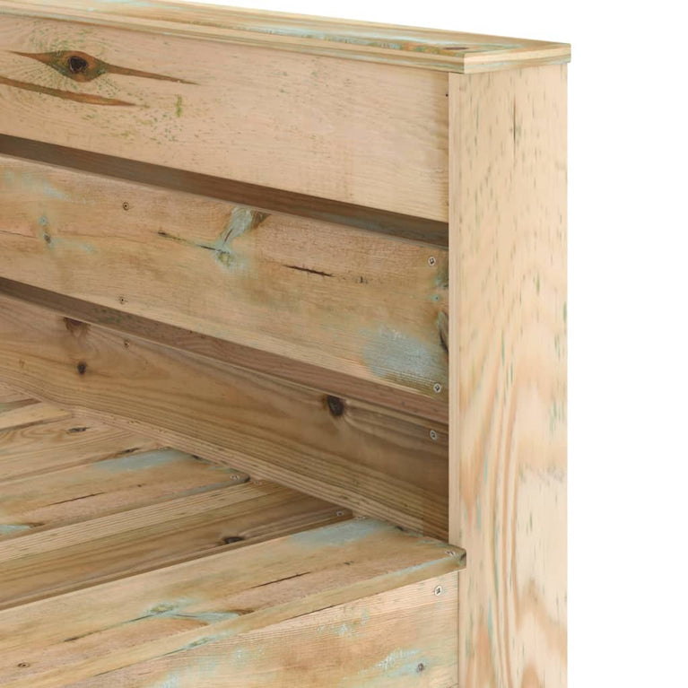 2-delige Loungeset pallet geïmpregneerd grenenhout MeubelReus