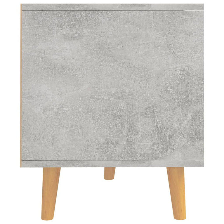 Tv-meubel 90x40x48,5 cm bewerkt hout betongrijs MeubelReus
