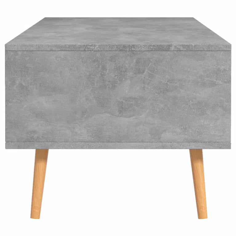 Salontafel 100x49,5x43 cm spaanplaat betongrijs MeubelReus